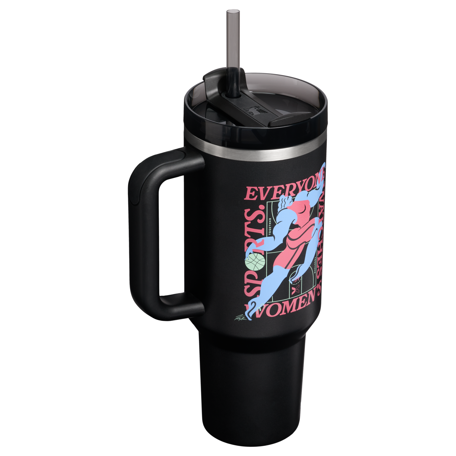 Large Capacity The Quencher H2.0 Flowstate Tumbler D340Y - 40oz Large Capacity Car-Cup Friendly Quencher Detail