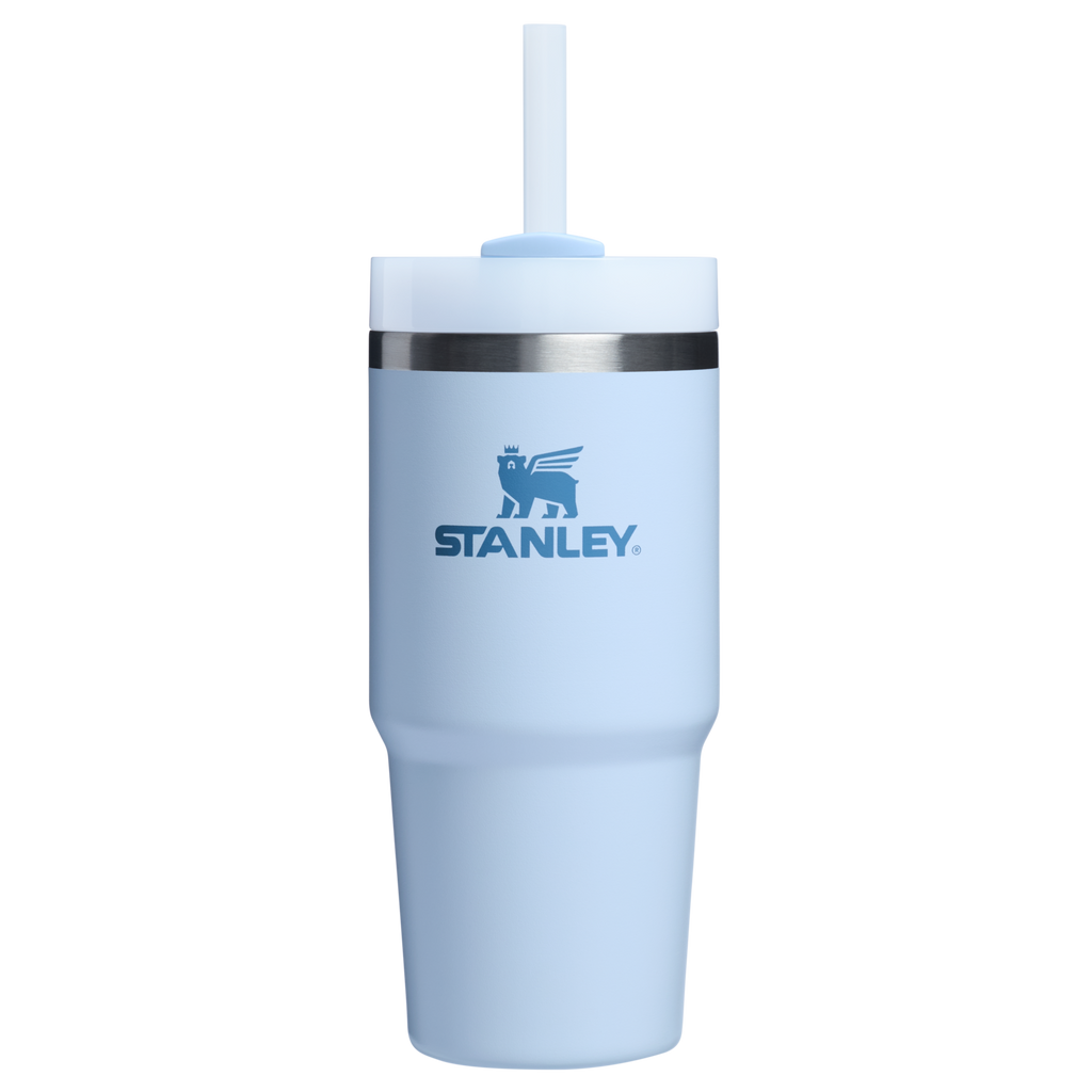 Double-Wall Vacuum The Quencher H2.0 Flowstate Tumbler  | Stanley Create D329E - 40oz Large Capacity Car-Cup Friendly Quencher - Glacier