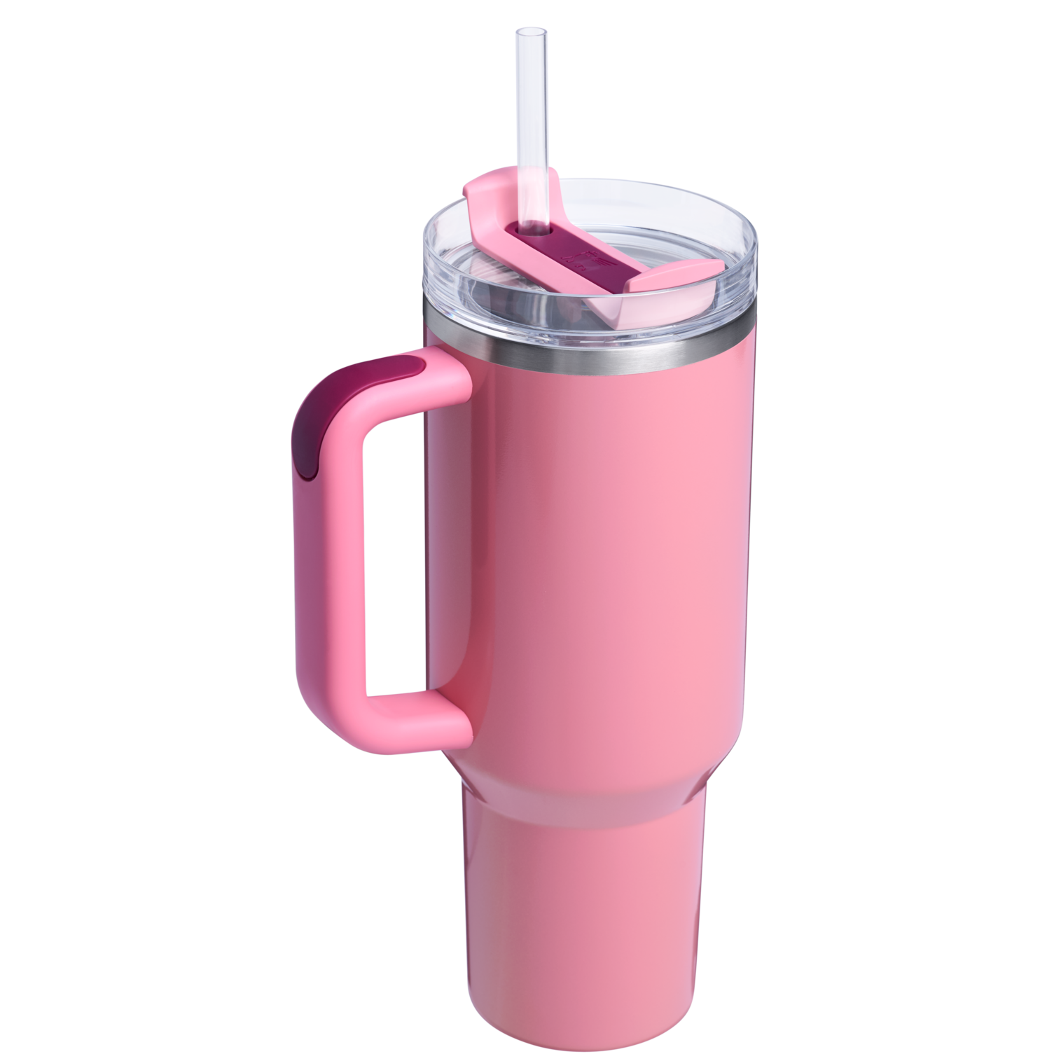 Splash-Resistant FlowState The Quencher H2.0 Flowstate Tumbler D050X - Double-Wall Vacuum Insulated Travel Tumbler with Straw Detail