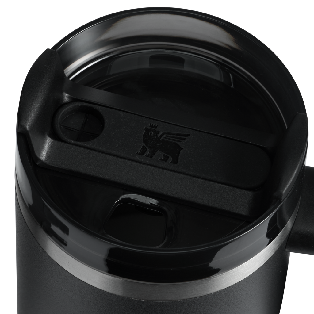 Large Capacity The Quencher H2.O Flowstate Tumbler D069R - Double-Wall Vacuum Insulated Travel Tumbler with Straw Detail