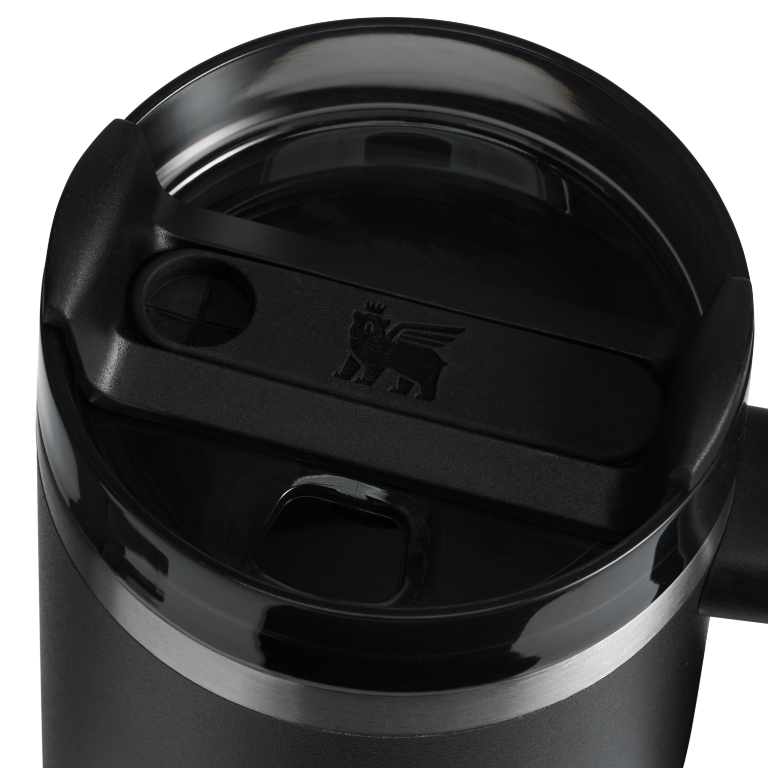 Car-Cup Friendly The Quencher H2.O Flowstate Tumbler | Stanley Create D274S - Premium Stainless Steel Straw Cup for All-Day Hydration Detail
