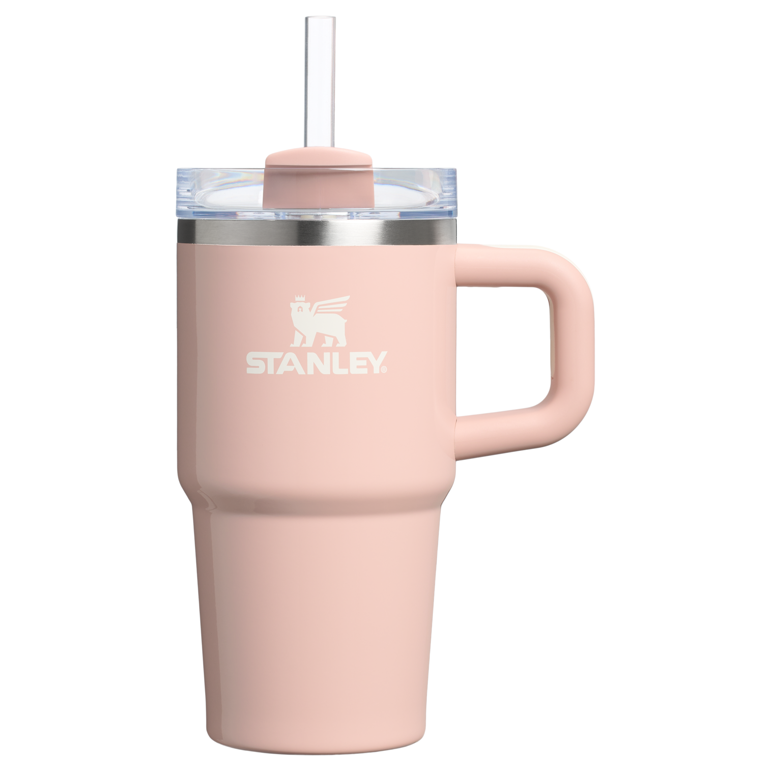 Double-Wall Vacuum The Quencher H2.O Flowstate Tumbler with Handle | Stanley Create D309N - Premium Stainless Steel Straw Cup for All-Day Hydration Detail