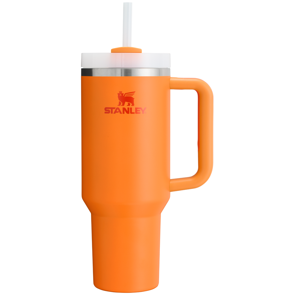 Splash-Resistant FlowState The Quencher H2.0 Flowstate Tumbler D050X - Double-Wall Vacuum Insulated Travel Tumbler with Straw Detail