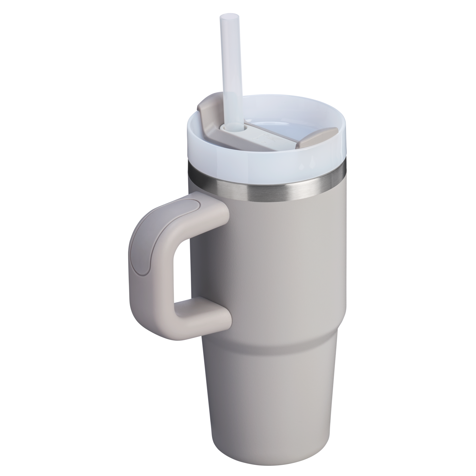 Splash-Resistant FlowState The Quencher H2.O Flowstate Tumbler D068Z - Double-Wall Vacuum Insulated Travel Tumbler with Straw Detail