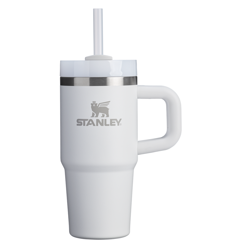 Insulated Travel The Quencher H2.O Flowstate Tumbler | Stanley Create D291F - Premium Stainless Steel Straw Cup for All-Day Hydration - Frost