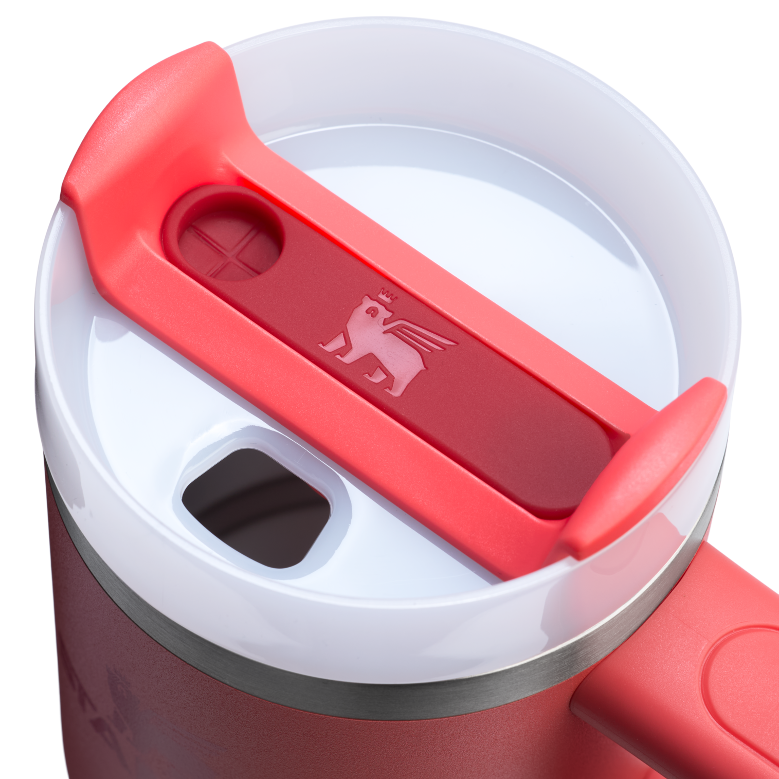 Splash-Resistant FlowState The Quencher H2.O Flowstate Tumbler D068Z - Double-Wall Vacuum Insulated Travel Tumbler with Straw Detail