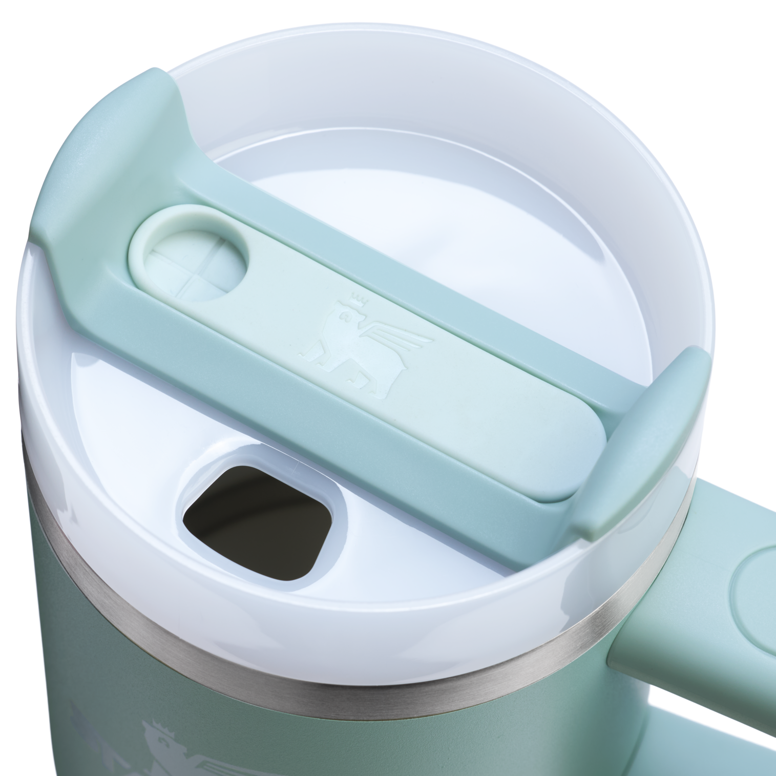 Insulated Travel The Quencher H2.O Flowstate Tumbler | Stanley Create D291F - Premium Stainless Steel Straw Cup for All-Day Hydration Detail
