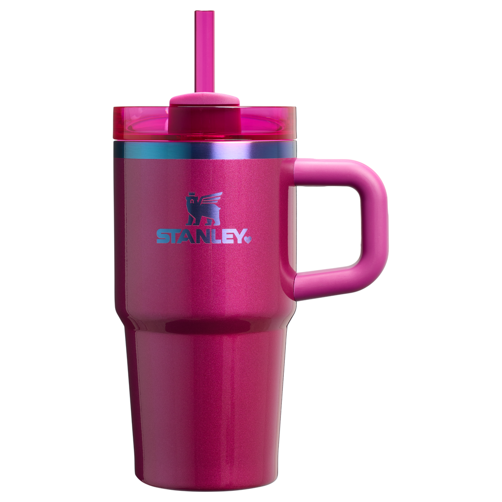 Large Capacity The Quencher H2.O Flowstate Tumbler D069R - Double-Wall Vacuum Insulated Travel Tumbler with Straw Detail