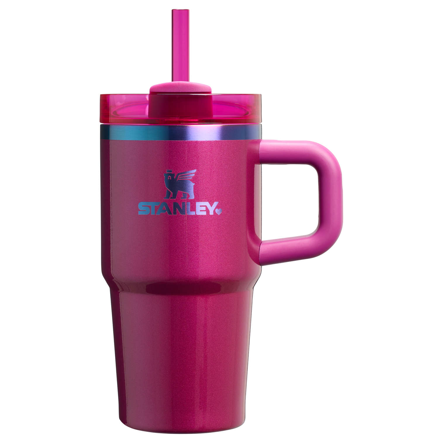 Large Capacity The Quencher H2.O Flowstate Tumbler D069R - Double-Wall Vacuum Insulated Travel Tumbler with Straw Detail