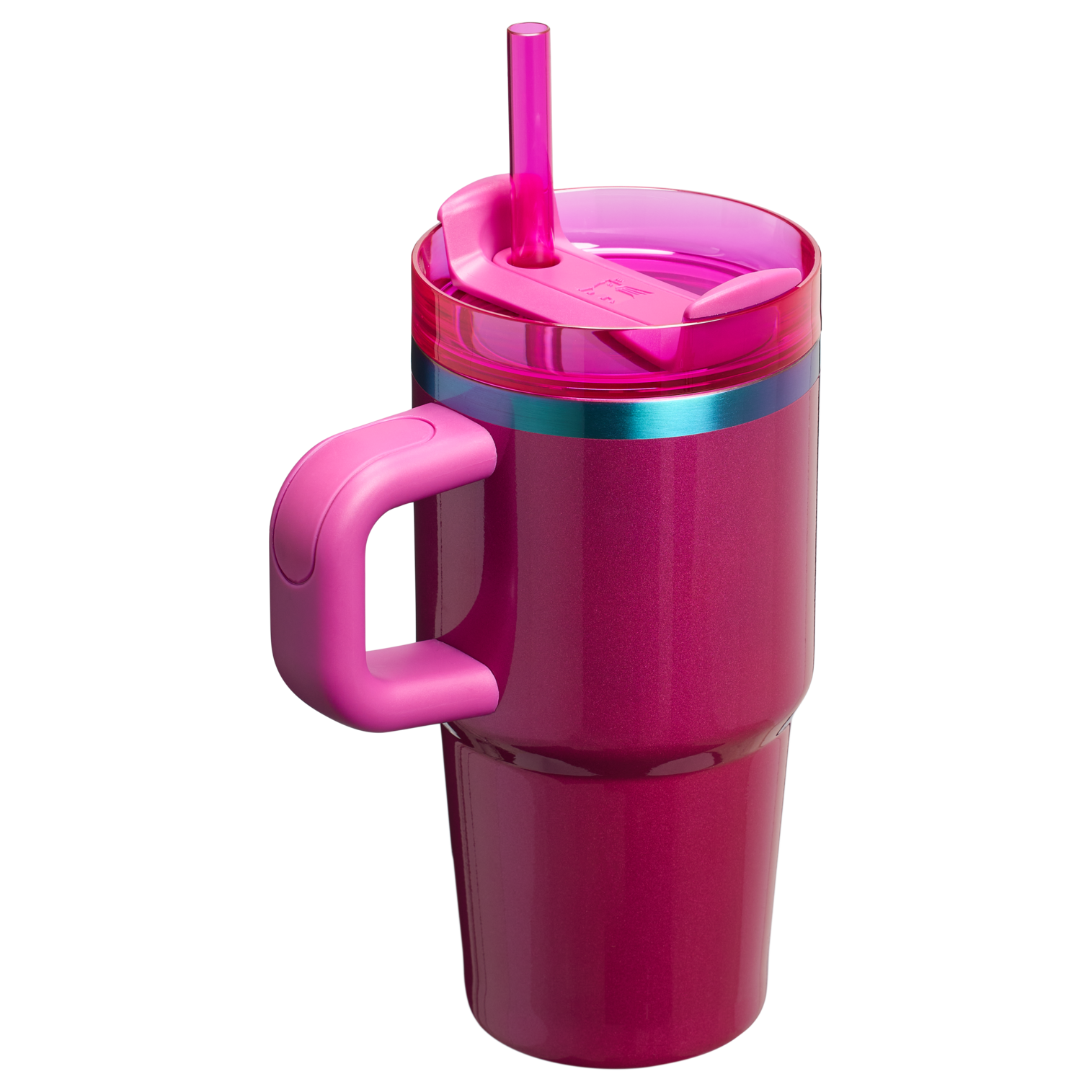 Car-Cup Friendly The Quencher H2.O Flowstate Tumbler | Stanley Create D274S - Premium Stainless Steel Straw Cup for All-Day Hydration Detail