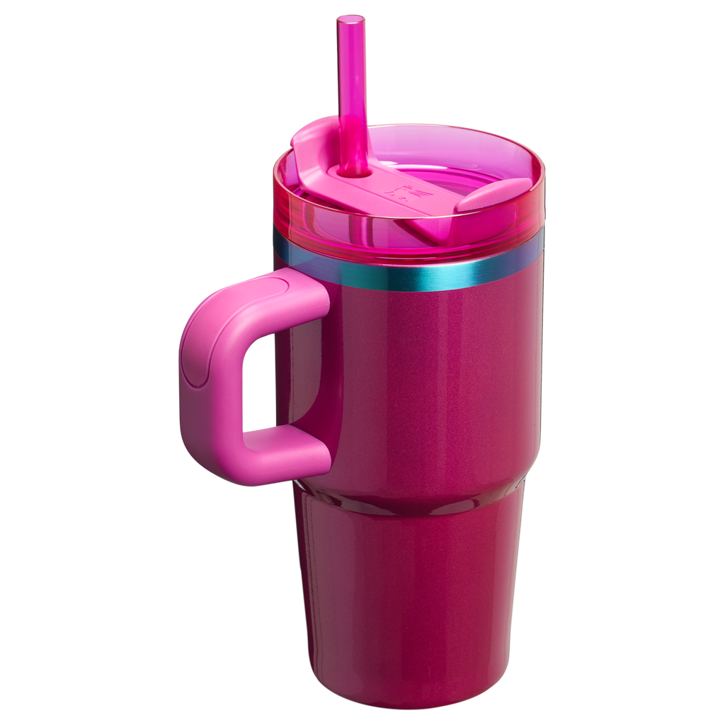 Large Capacity The Quencher H2.O Flowstate Tumbler D069R - Double-Wall Vacuum Insulated Travel Tumbler with Straw Detail