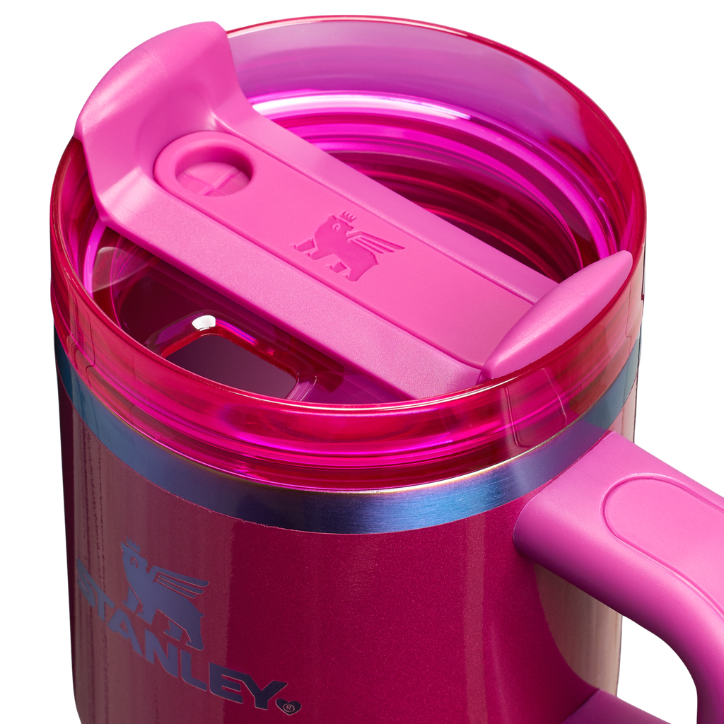 Car-Cup Friendly The Quencher H2.O Flowstate Tumbler | Stanley Create D274S - Premium Stainless Steel Straw Cup for All-Day Hydration Detail