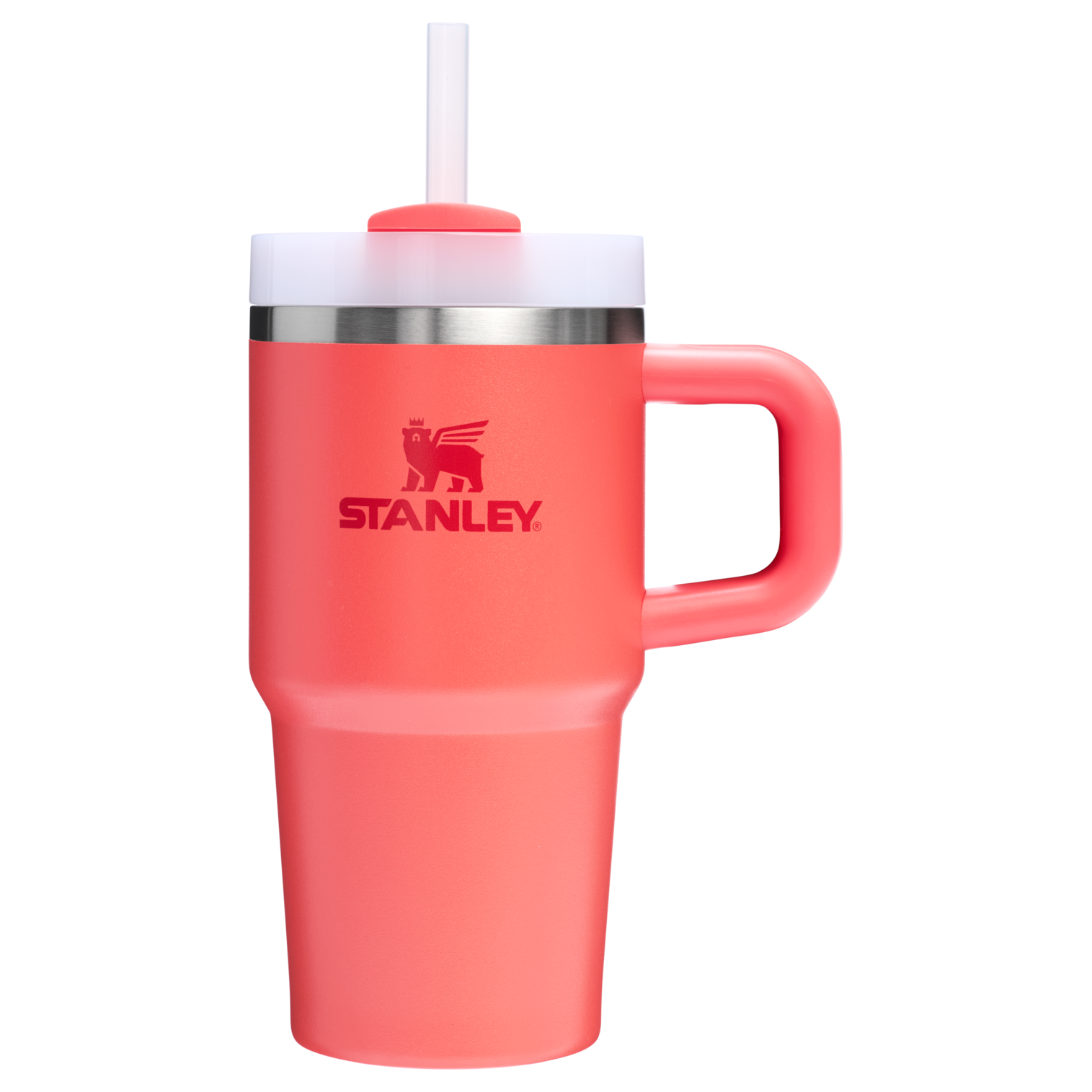Double-Wall Vacuum The Quencher H2.O Flowstate Tumbler with Handle | Stanley Create D309N - Premium Stainless Steel Straw Cup for All-Day Hydration Detail