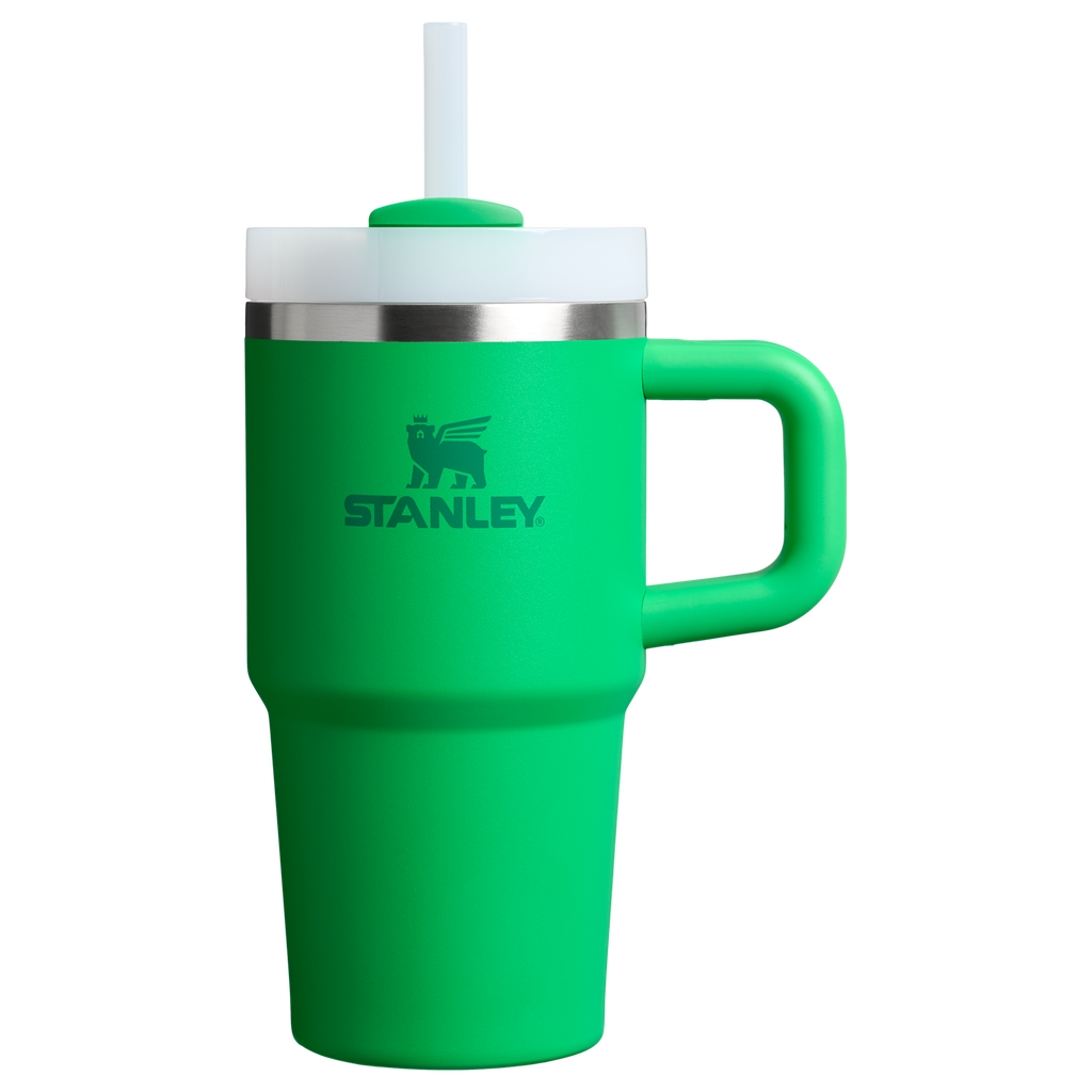 Double-Wall Vacuum The Quencher H2.O Flowstate Tumbler with Handle | Stanley Create D309N - Premium Stainless Steel Straw Cup for All-Day Hydration Detail