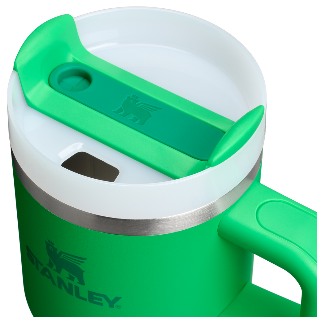 Car-Cup Friendly The Quencher H2.O Flowstate Tumbler | Stanley Create D274S - Premium Stainless Steel Straw Cup for All-Day Hydration Detail
