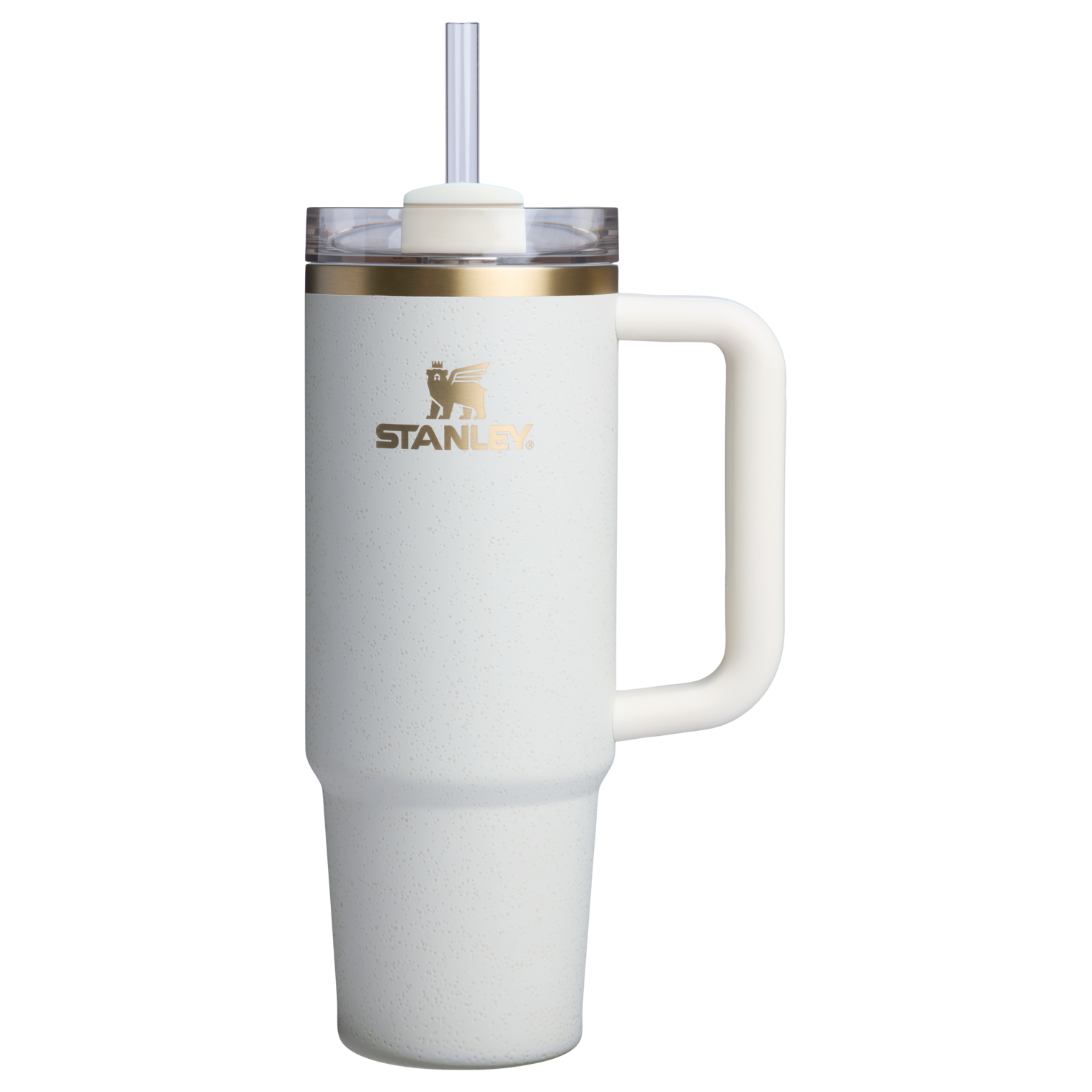 Large Capacity The Quencher H2.0 Flowstate Tumbler D051L - 40oz Large Capacity Car-Cup Friendly Quencher - Cream Moon