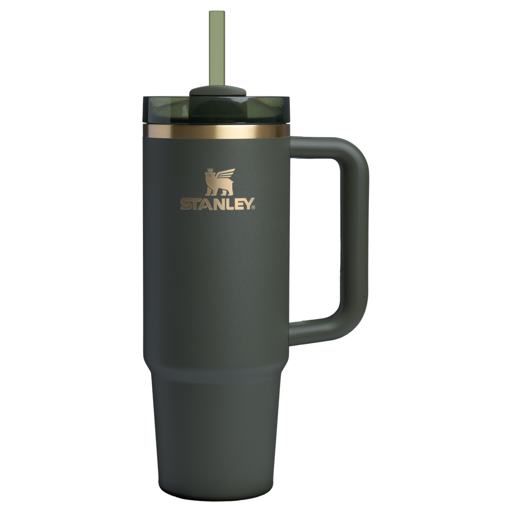 Double-Wall Vacuum The Quencher H2.0 Flowstate Tumbler | Stanley Create D331C - 40oz Large Capacity Car-Cup Friendly Quencher Detail