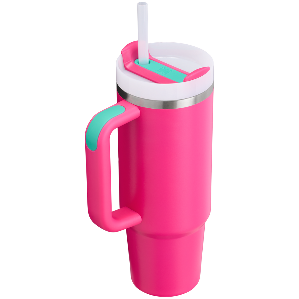 Double-Wall Vacuum The Quencher H2.0 Flowstate Tumbler | Stanley Create D331C - 40oz Large Capacity Car-Cup Friendly Quencher Detail