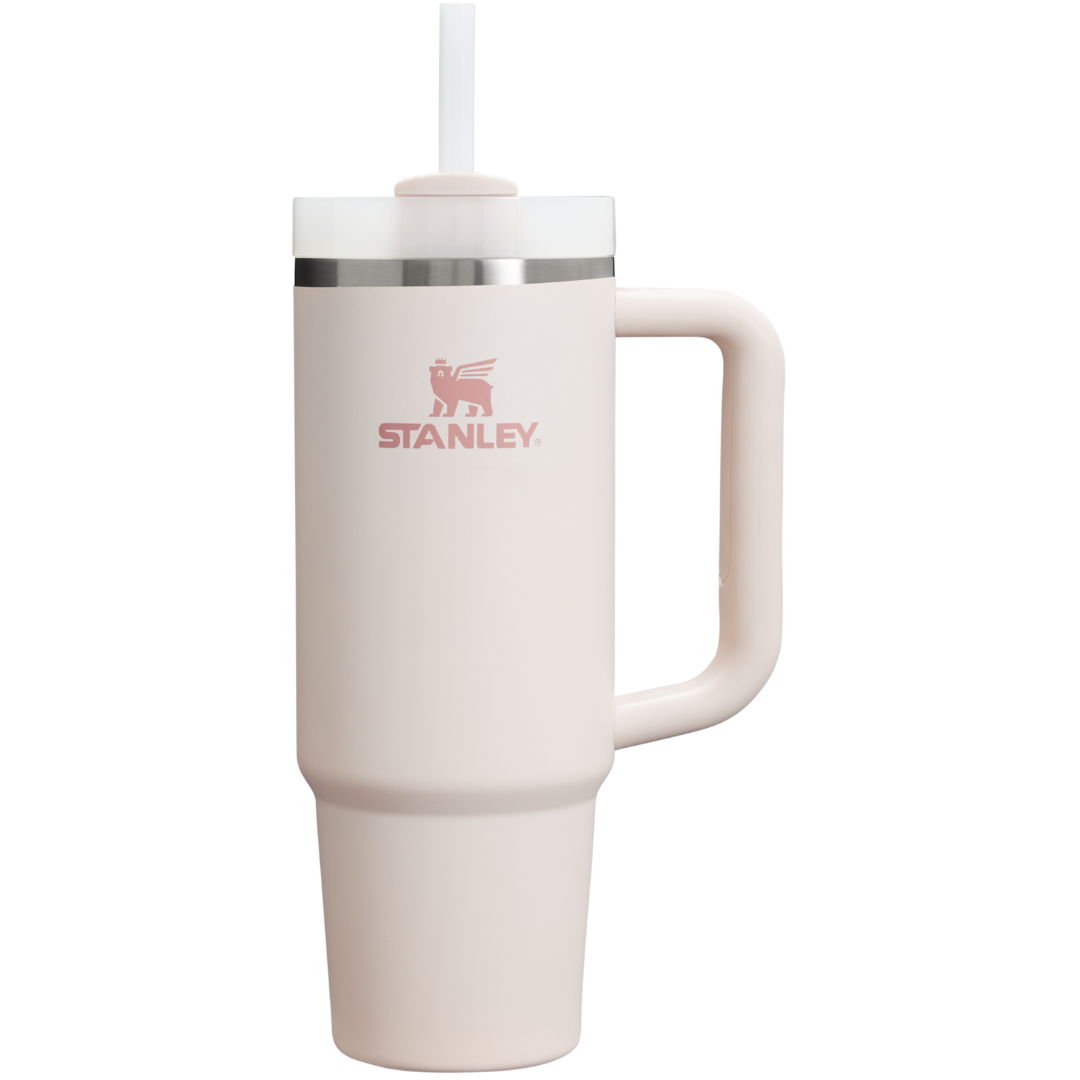 Large Capacity The Quencher H2.0 Flowstate Tumbler D051L - 40oz Large Capacity Car-Cup Friendly Quencher - Rose Quartz 2.0