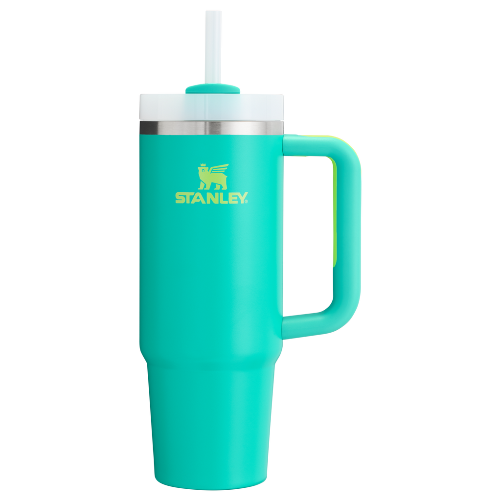 Double-Wall Vacuum The Quencher H2.0 Flowstate Tumbler | Stanley Create D331C - 40oz Large Capacity Car-Cup Friendly Quencher Detail
