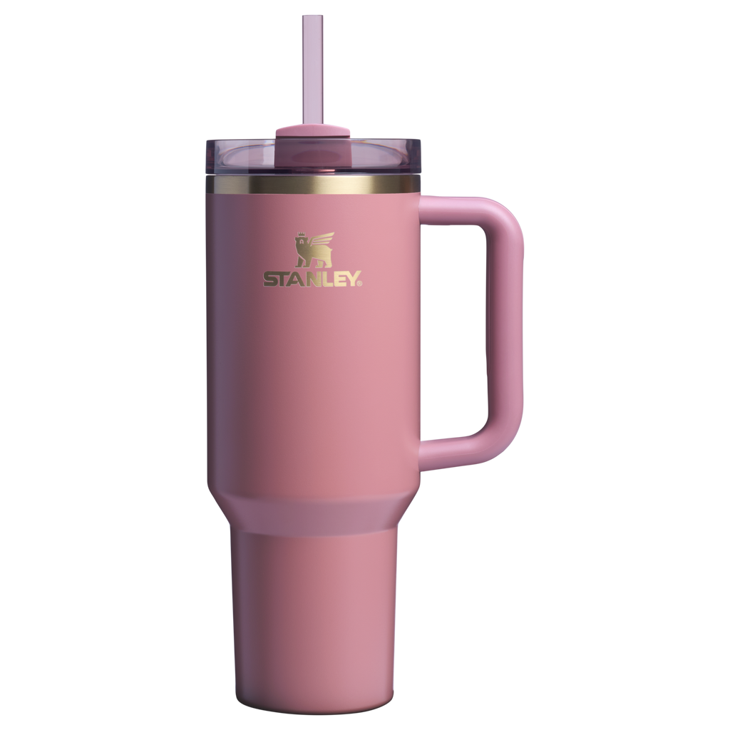 Double-Wall Vacuum The Quencher H2.0 Flowstate Tumbler  | Stanley Create D332L - 40oz Large Capacity Car-Cup Friendly Quencher Detail