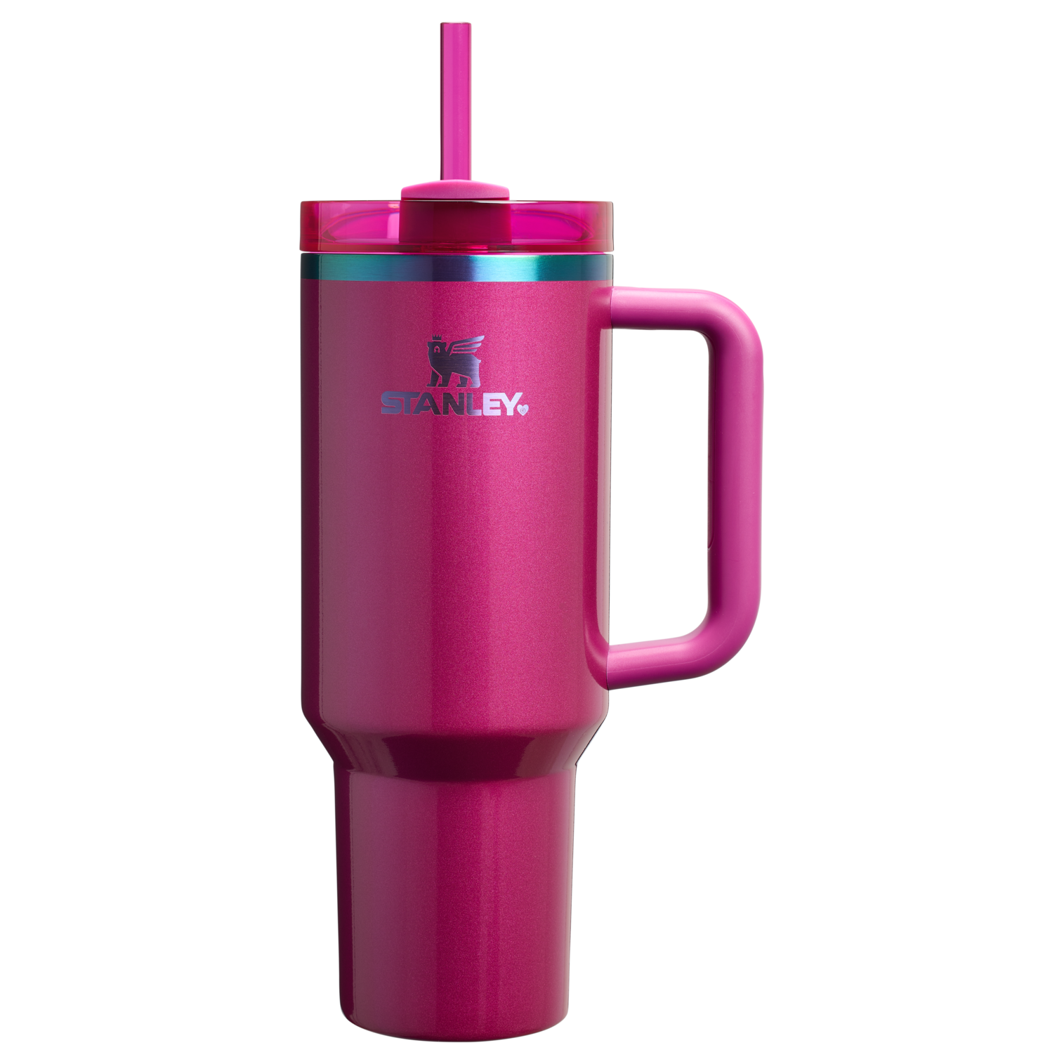 Splash-Resistant FlowState The Quencher H2.0 Flowstate Tumbler D050X - Double-Wall Vacuum Insulated Travel Tumbler with Straw Detail