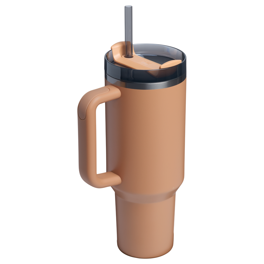 Double-Wall Vacuum The Quencher H2.0 Flowstate Tumbler  | Stanley Create D332L - 40oz Large Capacity Car-Cup Friendly Quencher Detail