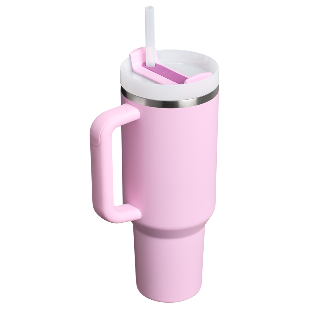 Double-Wall Vacuum The Quencher H2.0 Flowstate Tumbler  | Stanley Create D332L - 40oz Large Capacity Car-Cup Friendly Quencher Detail