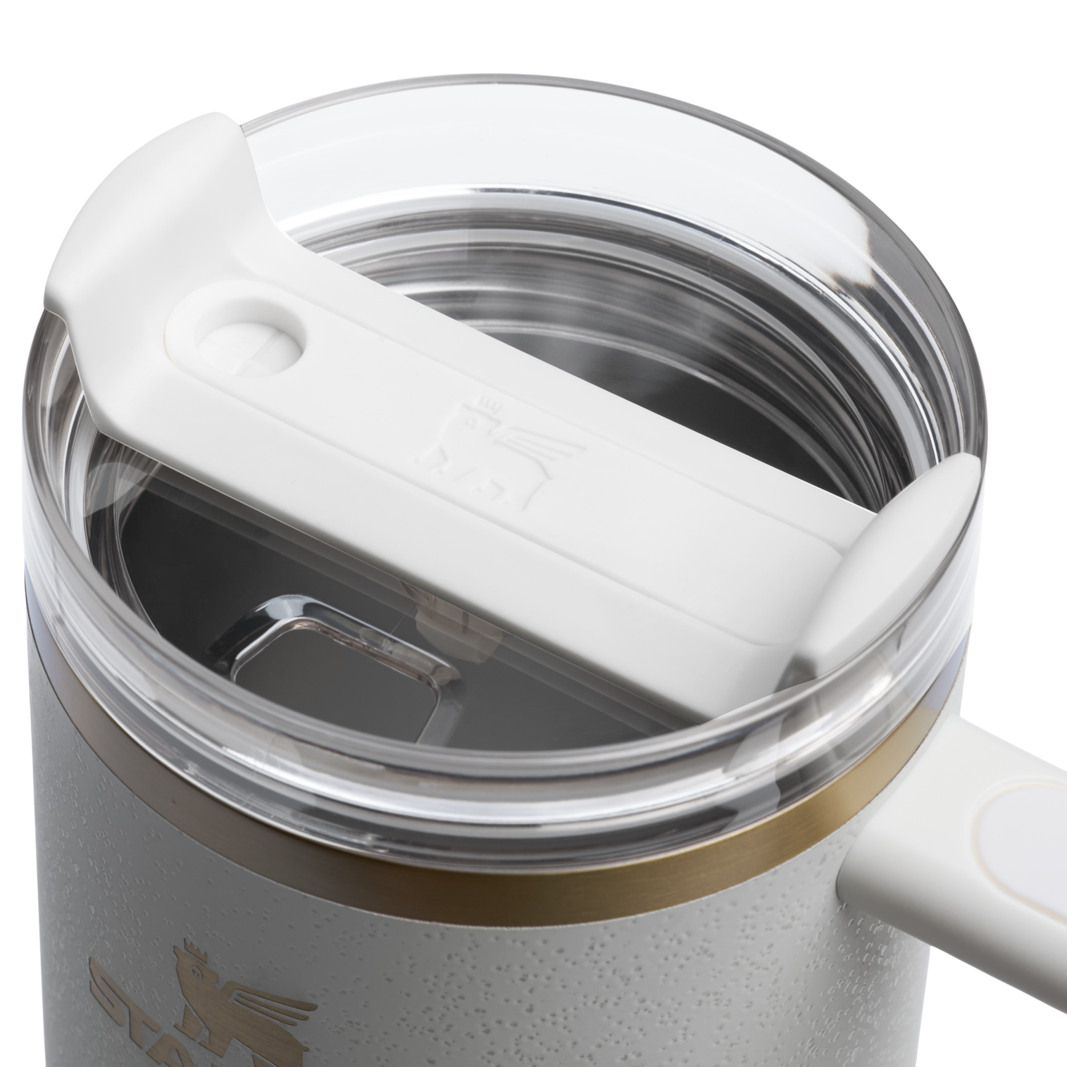 Splash-Resistant FlowState The Quencher H2.0 Flowstate Tumbler D050X - Double-Wall Vacuum Insulated Travel Tumbler with Straw Detail