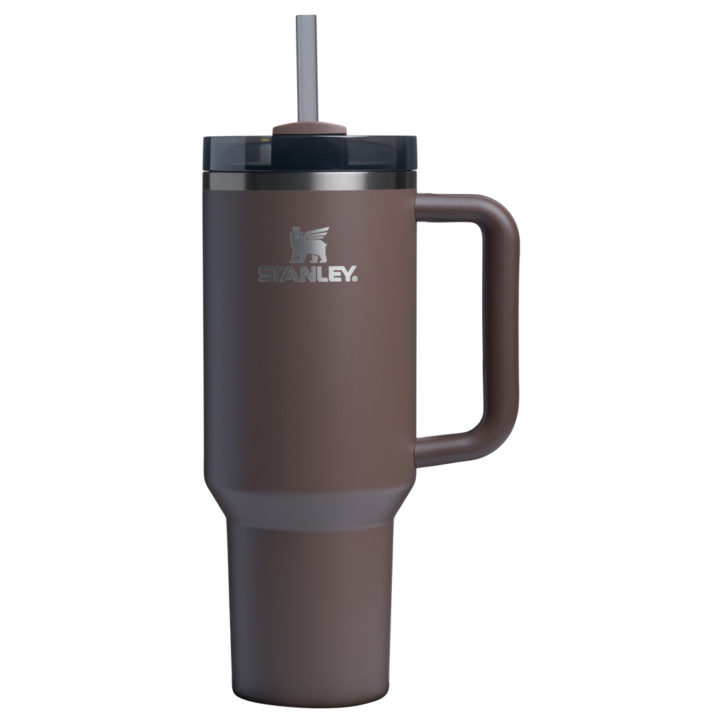 Splash-Resistant FlowState The Quencher H2.0 Flowstate Tumbler D050X - Double-Wall Vacuum Insulated Travel Tumbler with Straw Detail