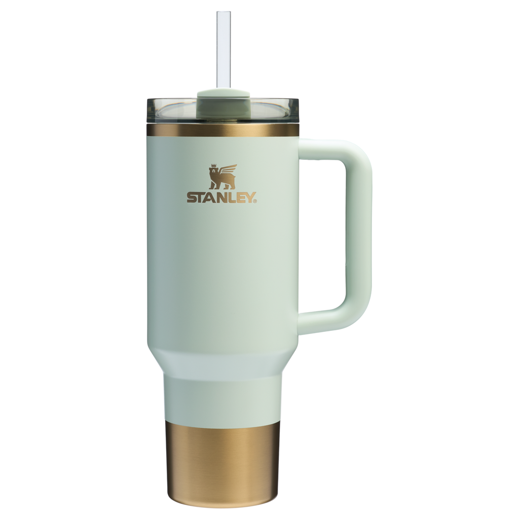 Double-Wall Vacuum The Quencher H2.0 Flowstate Tumbler  | Stanley Create D332L - 40oz Large Capacity Car-Cup Friendly Quencher Detail