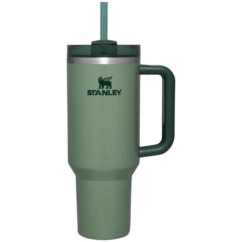 Splash-Resistant FlowState The Quencher H2.0 Flowstate Tumbler D050X - Double-Wall Vacuum Insulated Travel Tumbler with Straw Detail