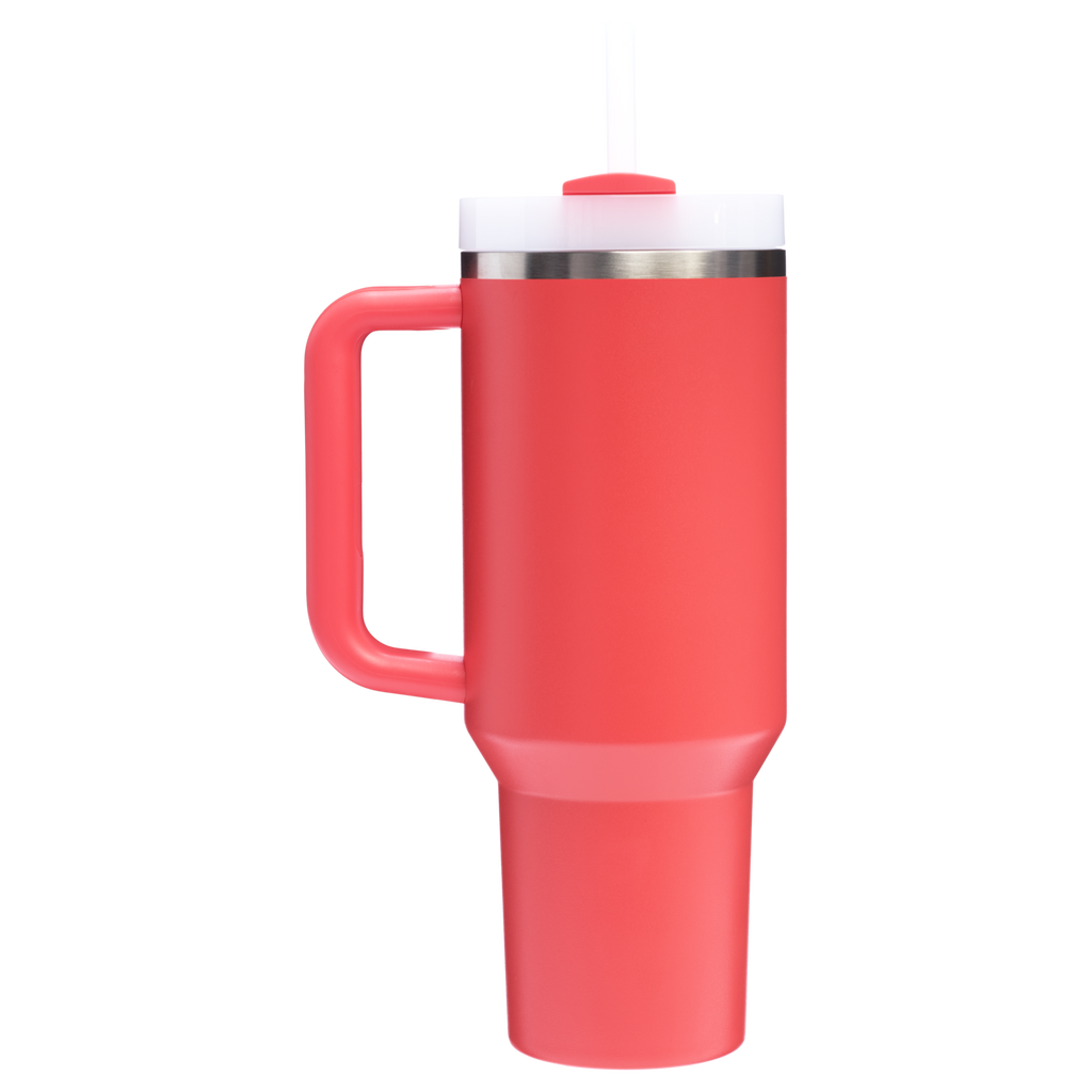 Double-Wall Vacuum The Quencher H2.0 Flowstate Tumbler  | Stanley Create D332L - 40oz Large Capacity Car-Cup Friendly Quencher Detail
