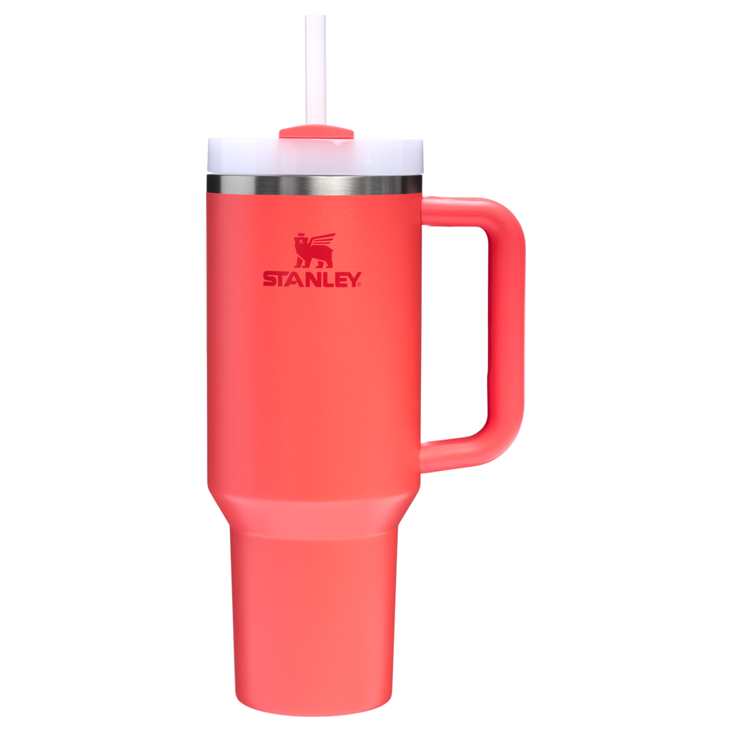 Splash-Resistant FlowState The Quencher H2.0 Flowstate Tumbler D050X - Double-Wall Vacuum Insulated Travel Tumbler with Straw Detail