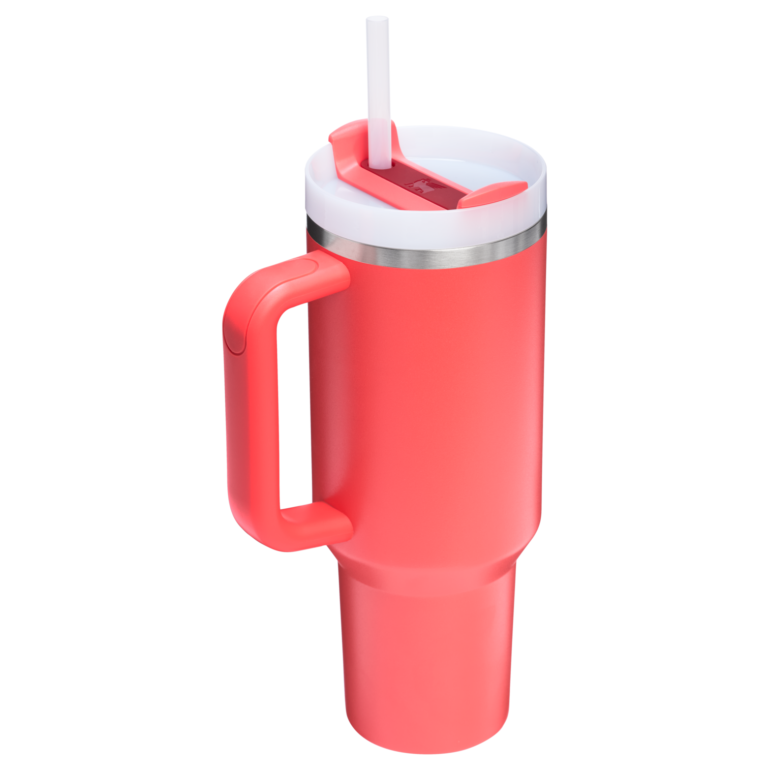 Splash-Resistant FlowState The Quencher H2.0 Flowstate Tumbler D050X - Double-Wall Vacuum Insulated Travel Tumbler with Straw Detail