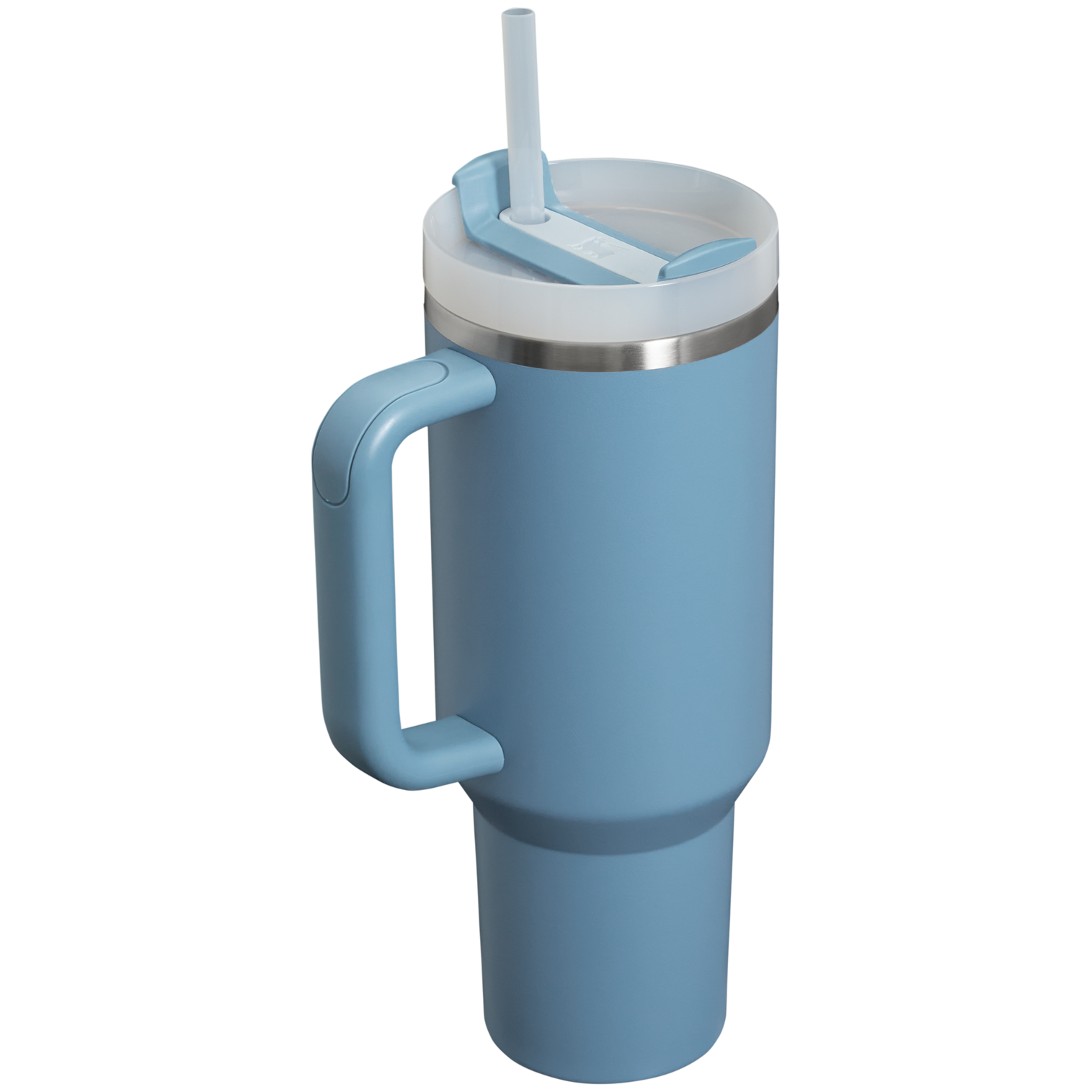 Splash-Resistant FlowState The Quencher H2.0 Flowstate Tumbler D050X - Double-Wall Vacuum Insulated Travel Tumbler with Straw Detail