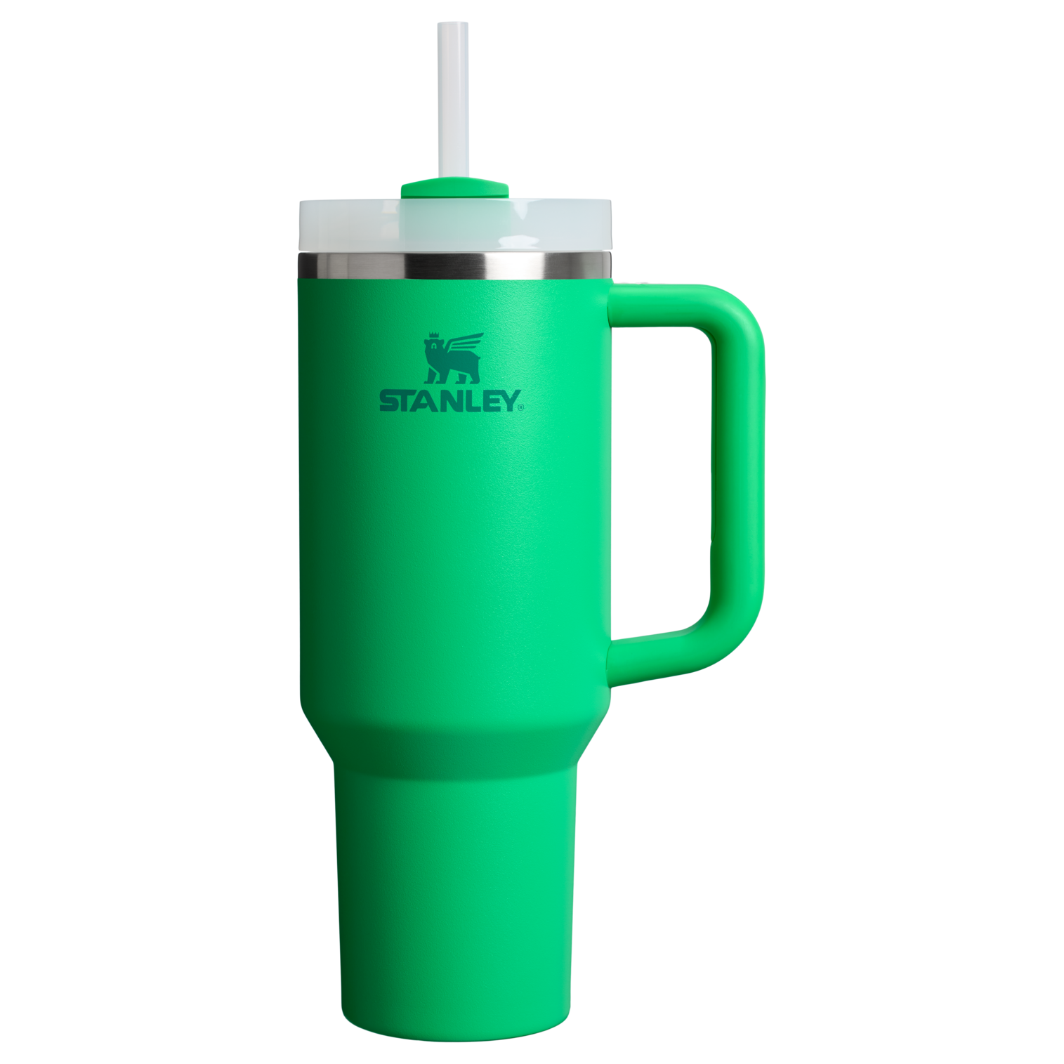 Splash-Resistant FlowState The Quencher H2.0 Flowstate Tumbler D050X - Double-Wall Vacuum Insulated Travel Tumbler with Straw - Meadow