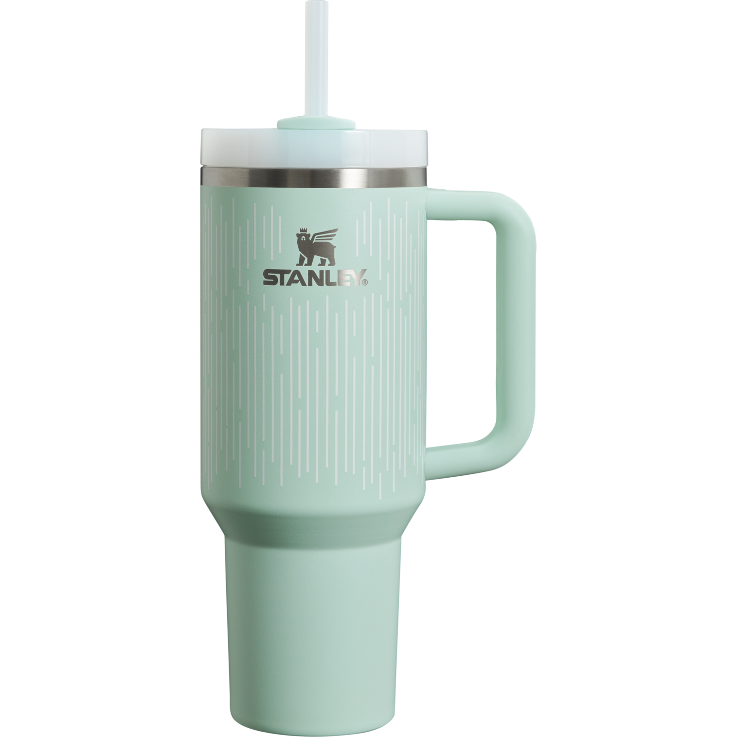 Splash-Resistant FlowState The Quencher H2.0 Flowstate Tumbler D050X - Double-Wall Vacuum Insulated Travel Tumbler with Straw Detail