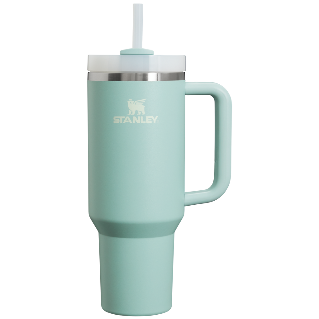 Splash-Resistant FlowState The Quencher H2.0 Flowstate Tumbler D050X - Double-Wall Vacuum Insulated Travel Tumbler with Straw Detail