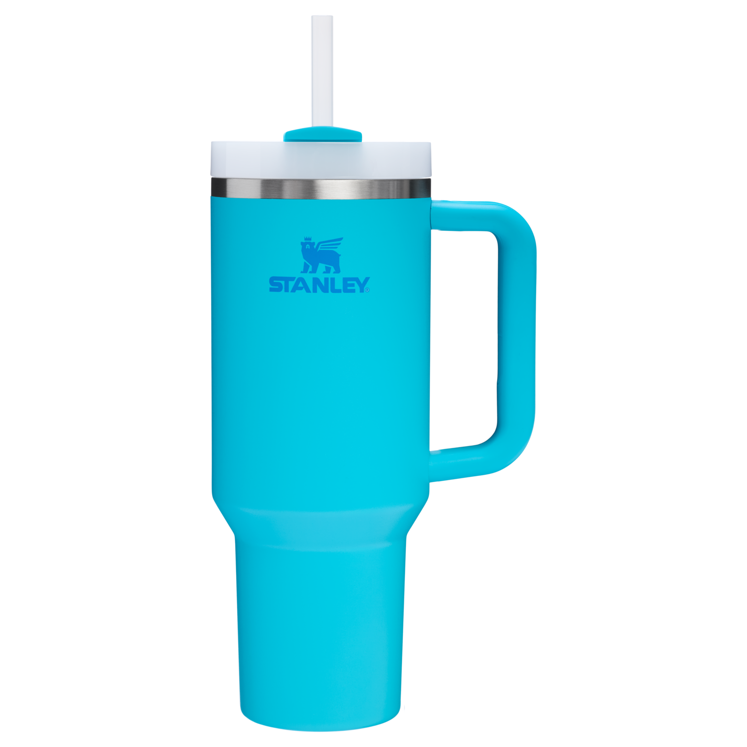 Splash-Resistant FlowState The Quencher H2.0 Flowstate Tumbler D050X - Double-Wall Vacuum Insulated Travel Tumbler with Straw Detail