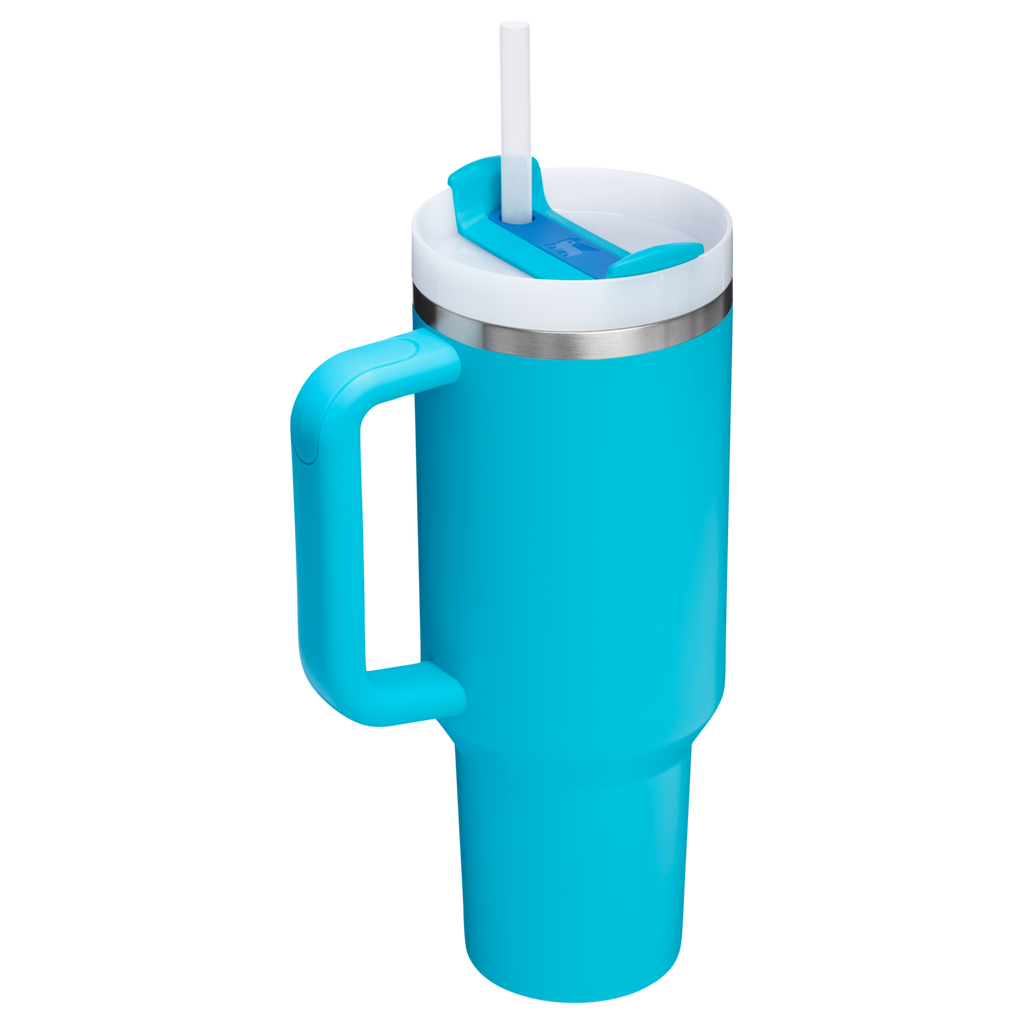 Double-Wall Vacuum The Quencher H2.0 Flowstate Tumbler  | Stanley Create D332L - 40oz Large Capacity Car-Cup Friendly Quencher Detail