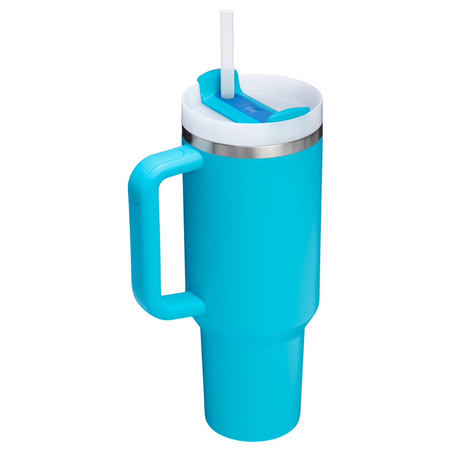 Splash-Resistant FlowState The Quencher H2.0 Flowstate Tumbler D050X - Double-Wall Vacuum Insulated Travel Tumbler with Straw Detail