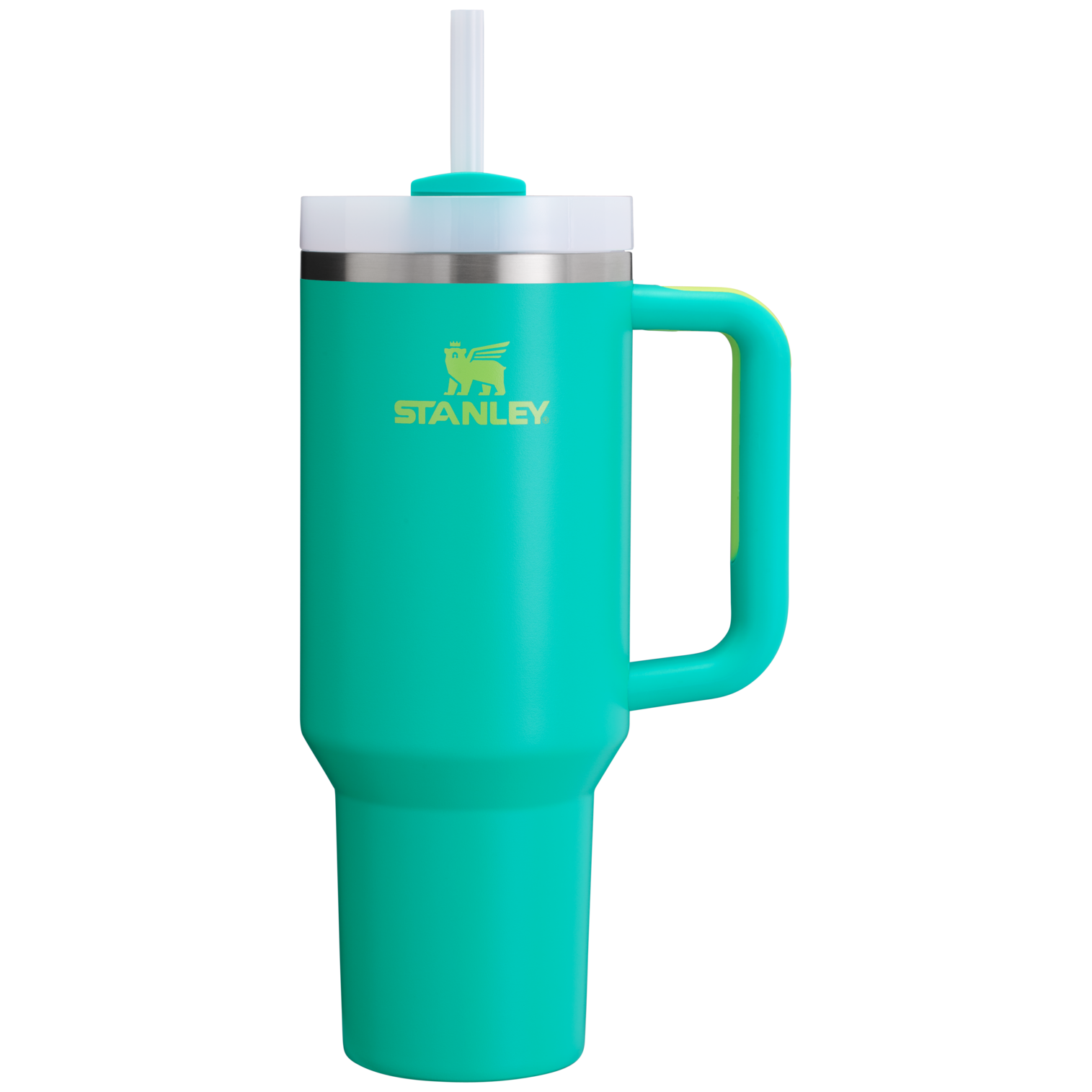 Splash-Resistant FlowState The Quencher H2.0 Flowstate Tumbler D050X - Double-Wall Vacuum Insulated Travel Tumbler with Straw Detail