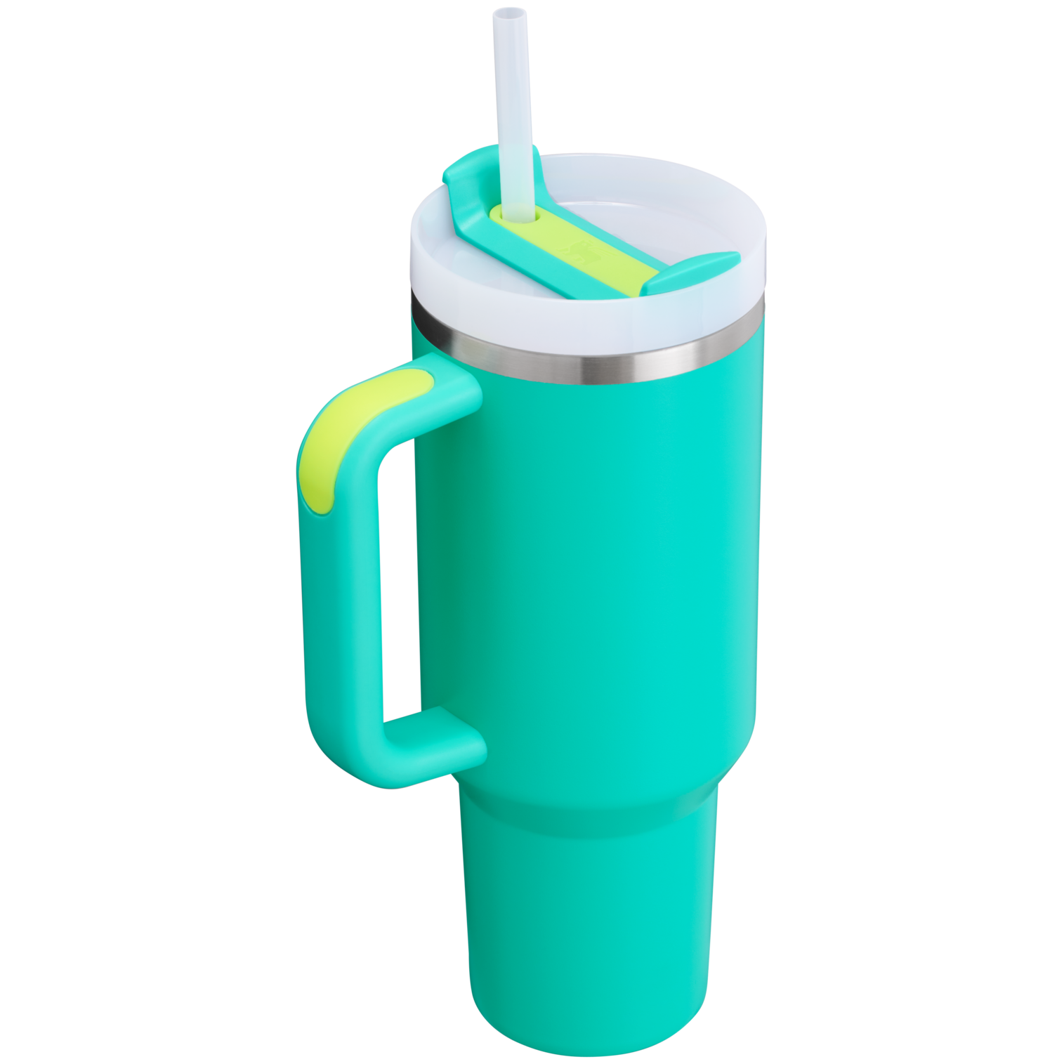 Double-Wall Vacuum The Quencher H2.0 Flowstate Tumbler  | Stanley Create D332L - 40oz Large Capacity Car-Cup Friendly Quencher Detail