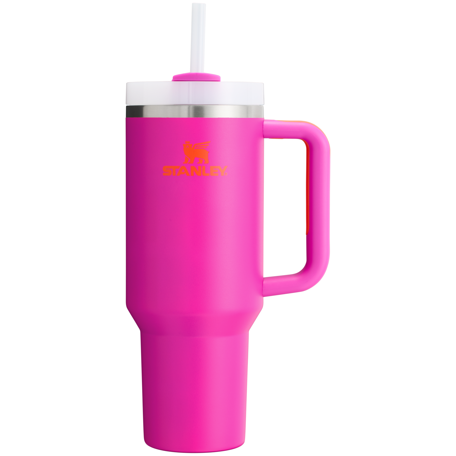 Splash-Resistant FlowState The Quencher H2.0 Flowstate Tumbler D050X - Double-Wall Vacuum Insulated Travel Tumbler with Straw Detail