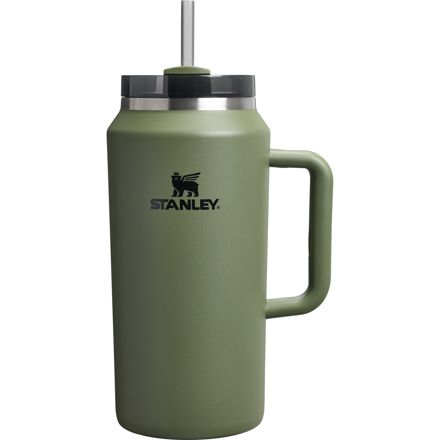 Double-Wall Vacuum The Quencher H2.0 Flowstate Tumbler D033Q - Premium Stainless Steel Straw Cup for All-Day Hydration - Dried Pine