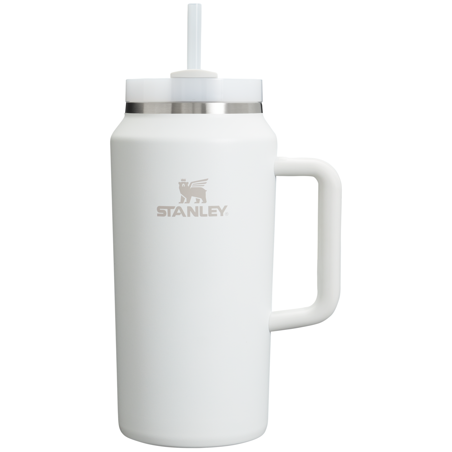 Double-Wall Vacuum The Quencher H2.0 Flowstate Tumbler D033Q - Premium Stainless Steel Straw Cup for All-Day Hydration - Frost