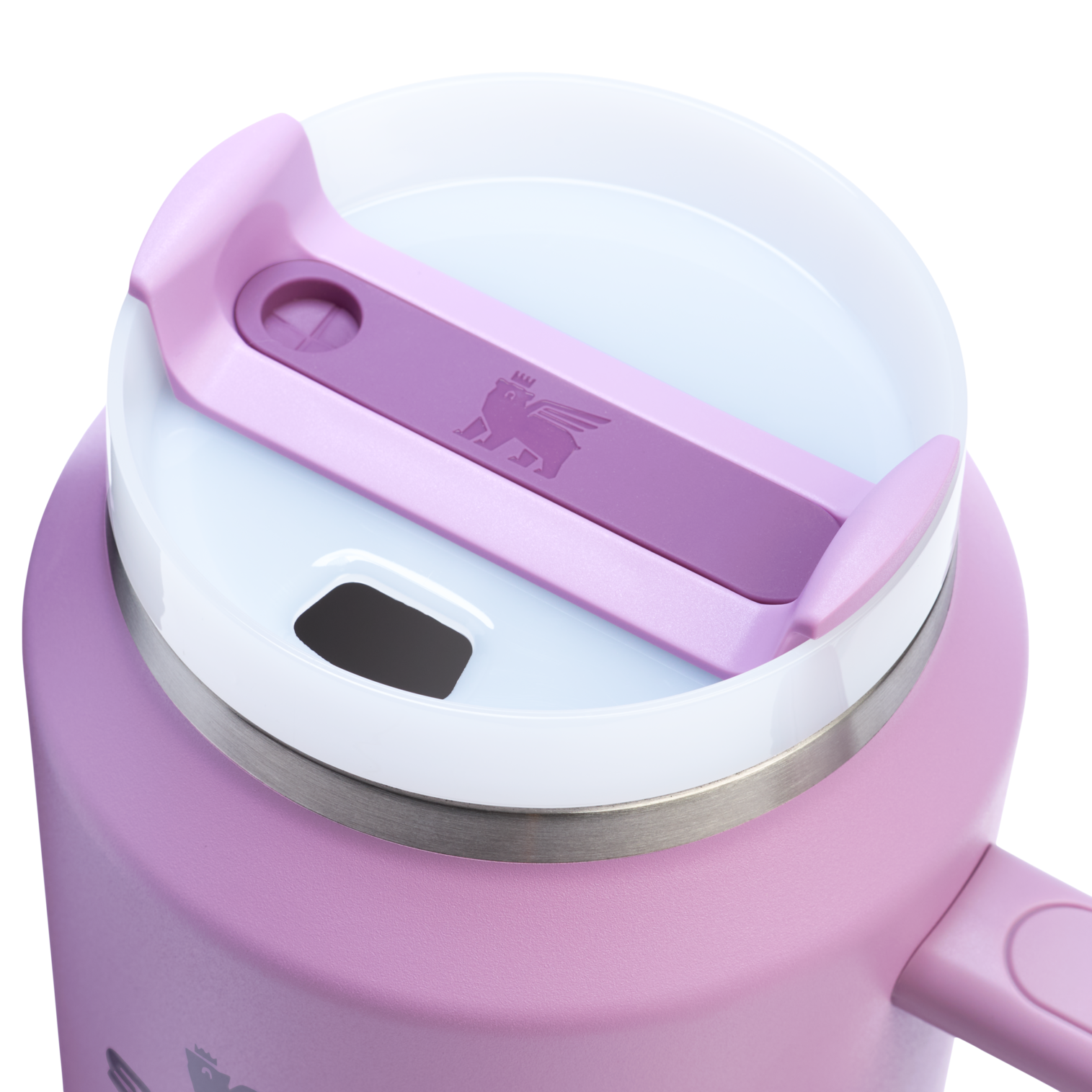 Double-Wall Vacuum The Quencher H2.0 Flowstate Tumbler D033Q - Premium Stainless Steel Straw Cup for All-Day Hydration Detail