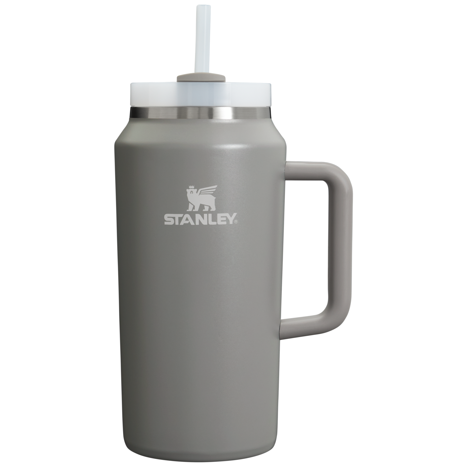 Car-Cup Friendly The Quencher H2.0 Flowstate Tumbler D365U - Double-Wall Vacuum Insulated Travel Tumbler with Straw - Stone