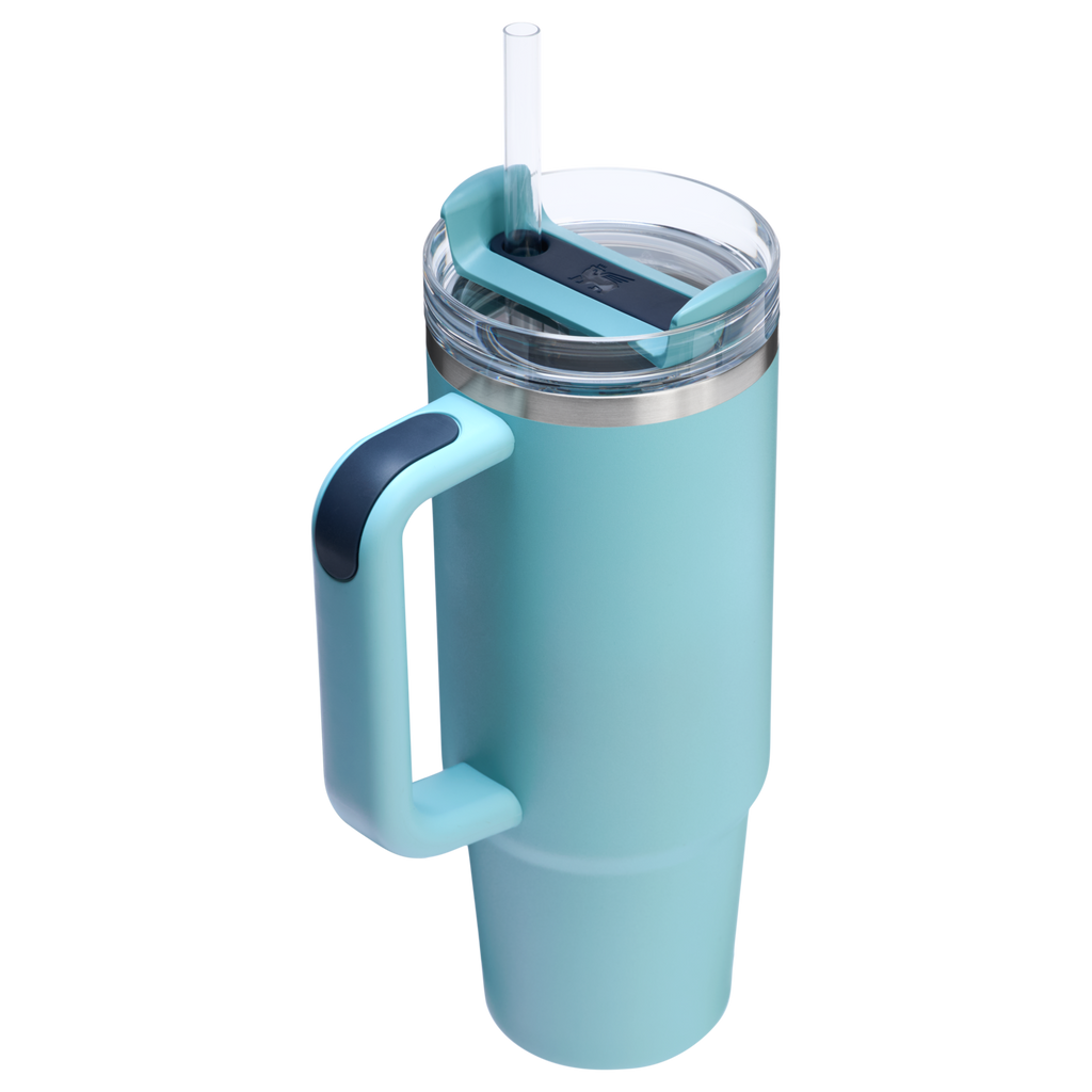 Double-Wall Vacuum The Quencher H2.0 Flowstate Tumbler | Stanley Create D331C - 40oz Large Capacity Car-Cup Friendly Quencher Detail